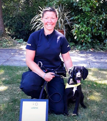 Police Using Cocker An Unlucky Pup Found In A Bucket Is Now Helping The Police - Animals Time